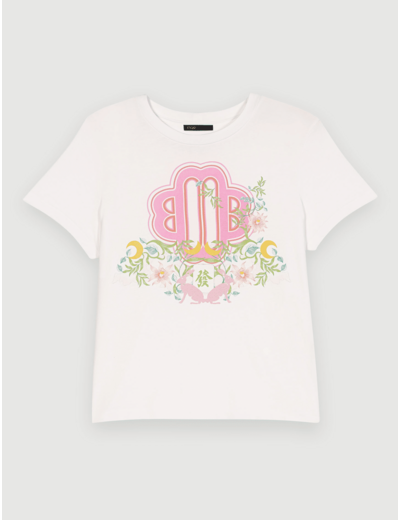 T-shirt à imprimé Clover