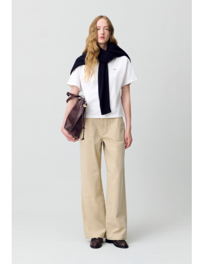 Jean denim droit