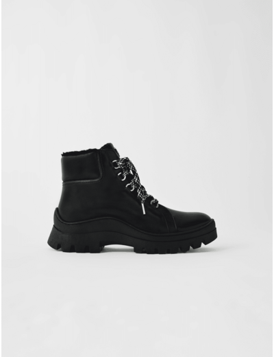 Bottines en cuir