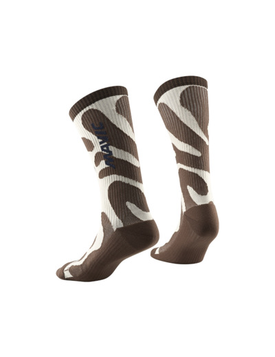 Chaussettes Unisexe DEEMAX Rouille/Poivre Blanc