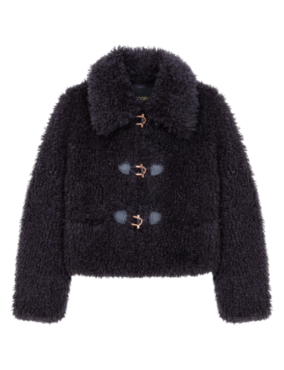 Manteau court en bouclette
