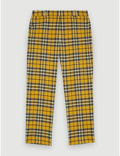 Pantalon à carreux