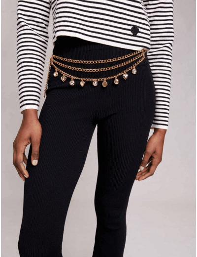 Ceinture chaînes bijoux