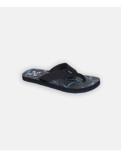 Tongs Homme Noir