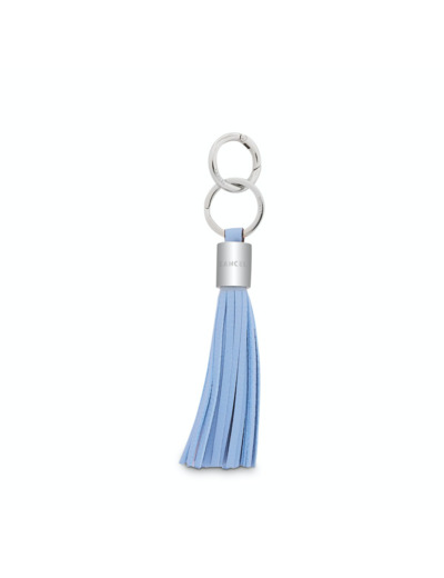 Premier Flirt de Lancel - Porte-clés pompon - Cuir grainé