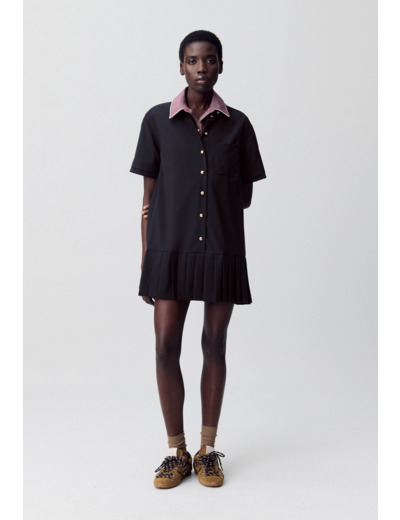 Robe courte chemise