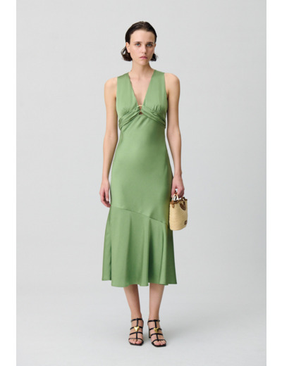 Robe longue fluide