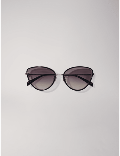Lunettes cat eye en métal