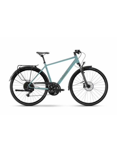 Vélo urbain/trekking DOMINGO X18 HIGH Bleu Pervenche