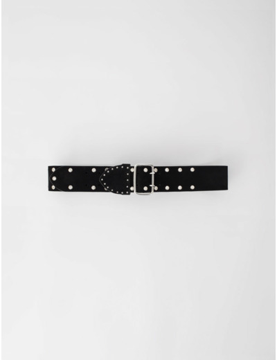 Ceinture en suède à strass