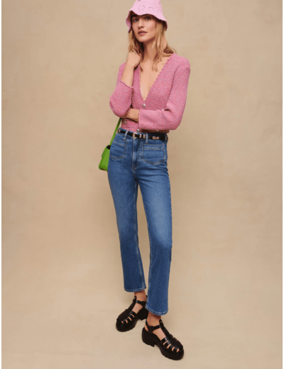 Jean denim délavé