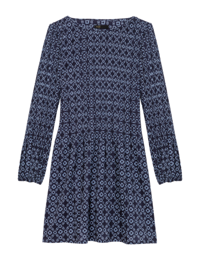 Robe courte imprimé Clover
