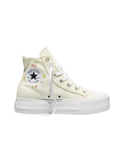 Day One Platform Hi Egret/White/Black
