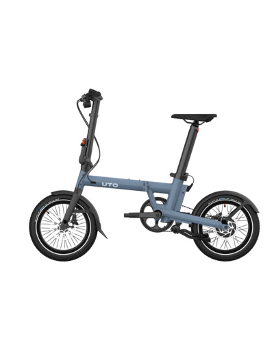 Vélo pliant électrique PRO16 Bleu Minéral