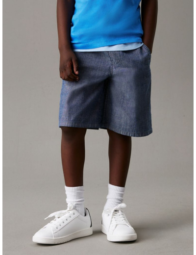 SHORTS EN CHAMBRAY