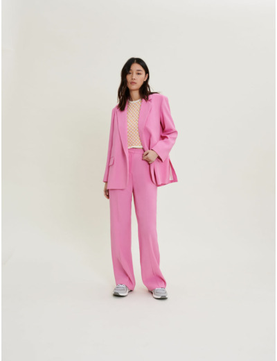 Veste tailleur fluide en ample