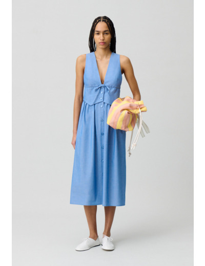 Robe veston longue