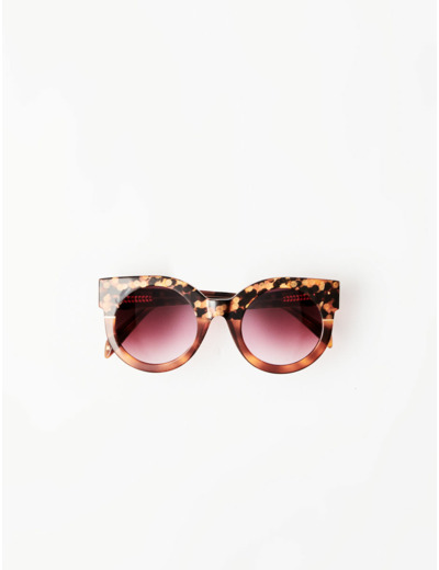 Lunettes de soleil cat eye en acétate