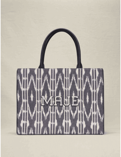 Cabas en toile tie&dye