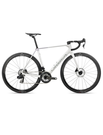 Vélo de route ORCA M21ETEAM Blanc Iris/Lilas
