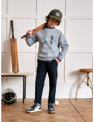 PULL COL ROND SKATE