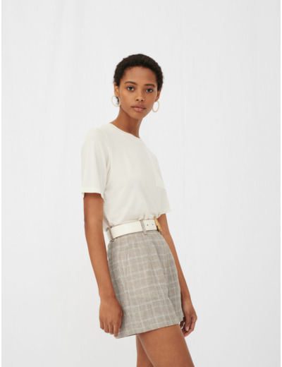 Tee-shirt en cupro
