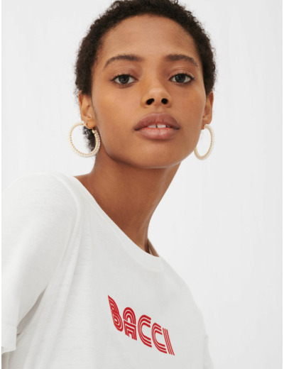 Tee-shirt floqué