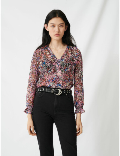 Jean droit taille haute style mom