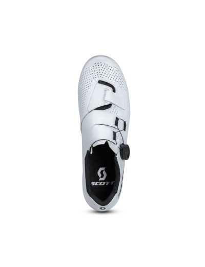 Chaussures Route Femme ROAD TEAM BOA Blanc/Noir