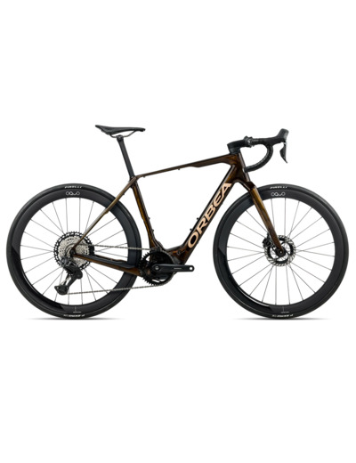 Vélo de gravel électrique DENNA M10I Caramel/Or