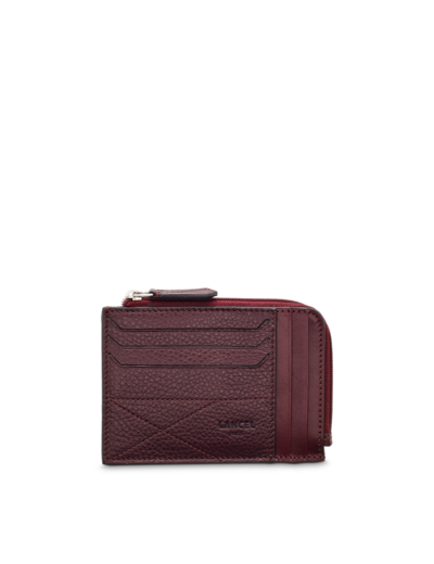 Grand Hôtel de Lancel - Pocket zippé / 6 CC - Cuir de vachette grainé