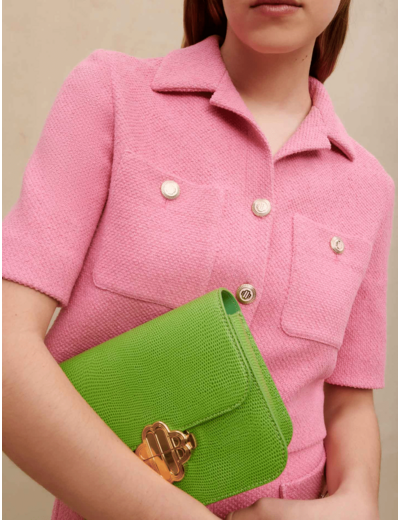 Veste courte en tweed