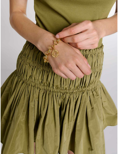 Bracelet chaîne jaseron