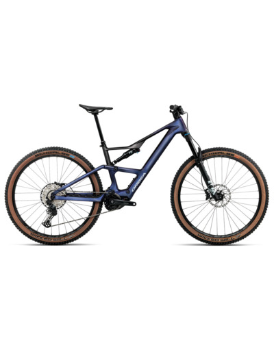 VTT tout suspendu électrique RISE SL M20 420W Tanzanite/Carbone