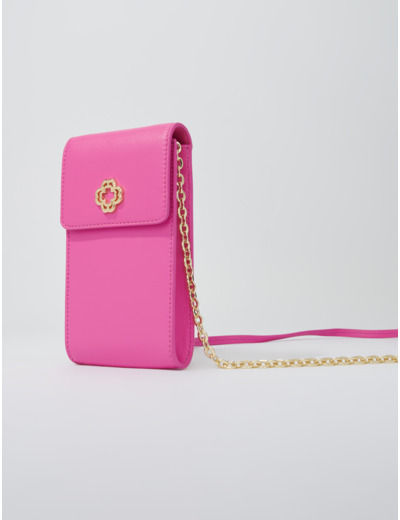 Pochette de téléphone en cuir