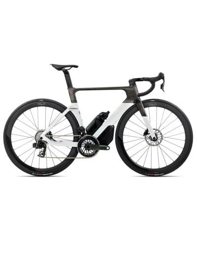 Vélo de route ORCA AERO M21ELTD Or Blanc/Carbone