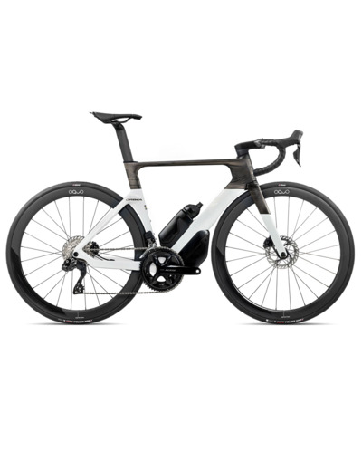 Vélo de route ORCA AERO M35ILTD PWR Or Blanc/Carbone