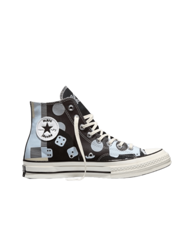 Chuck 70 Hi Black/White/Egret