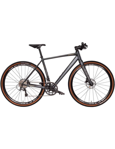 Vélo de gravel RENAISSANCE GRX 1X12V Gris/Noir