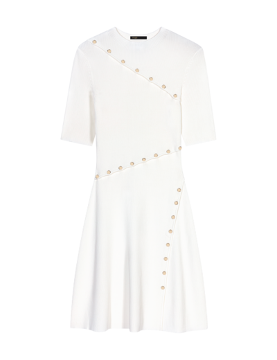 Robe courte en maille