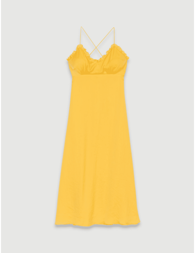 Robe longue à bretelles