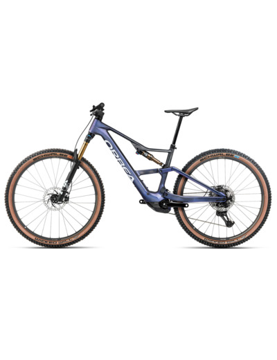 VTT tout suspendu électrique RISE SL M-LTD 630W Tanzanite/Carbone
