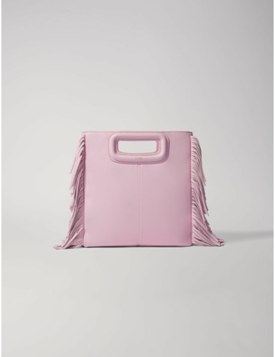 Sac M en cuir à franges