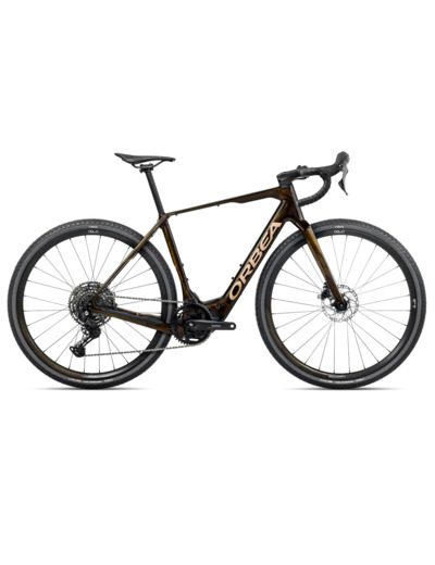 Vélo de gravel électrique DENNA M40 Caramel/Or