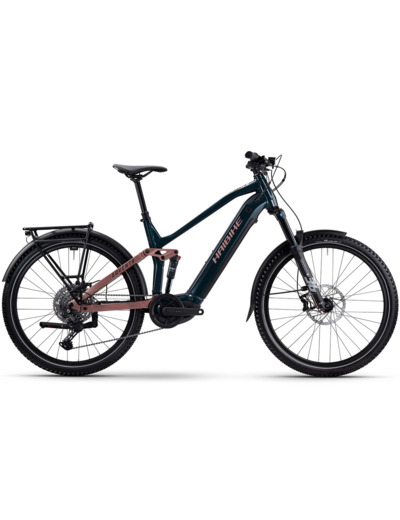 Vélo trekking électrique ADVENTR 8.5 Vert Foncé/Cuivre