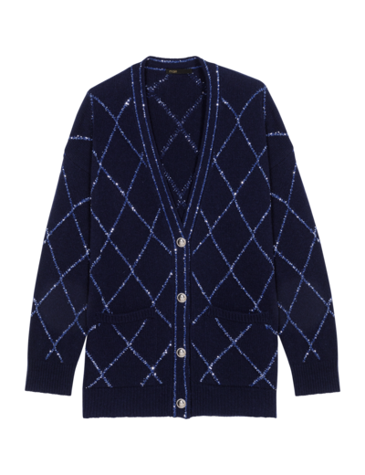 Cardigan long en laine