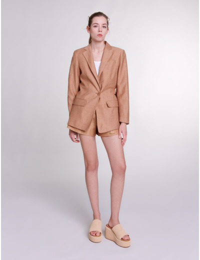 Veste de tailleur en lin