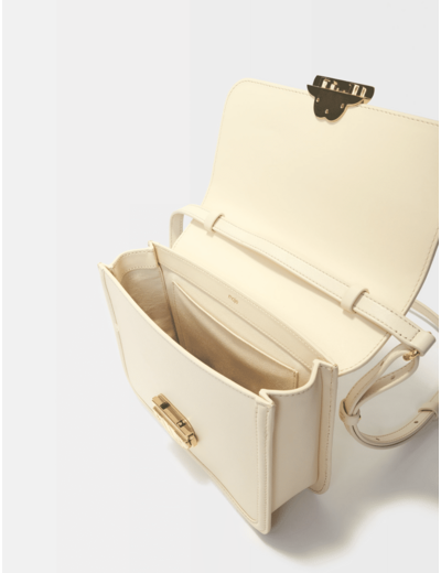 Sac en cuir fermoir clover