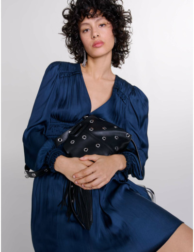 Sac Miss M Mini en cuir et œillets