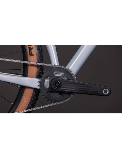 VTT semi rigide REACTION C:62 RACE Gris/Blanc